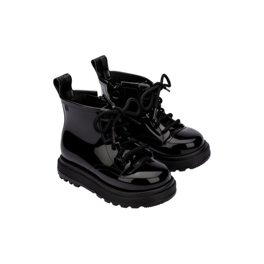 Mini Melissa Coturno Baby Boot, Black